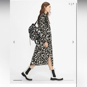 Tex baker Longline Pussy bow Dress - ted baker size 3